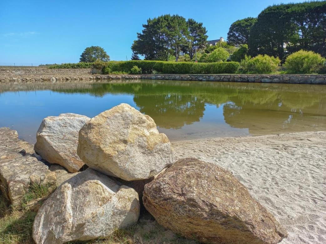 Camping Paradis Le Moulin Des Oies Belz Kültér fotó