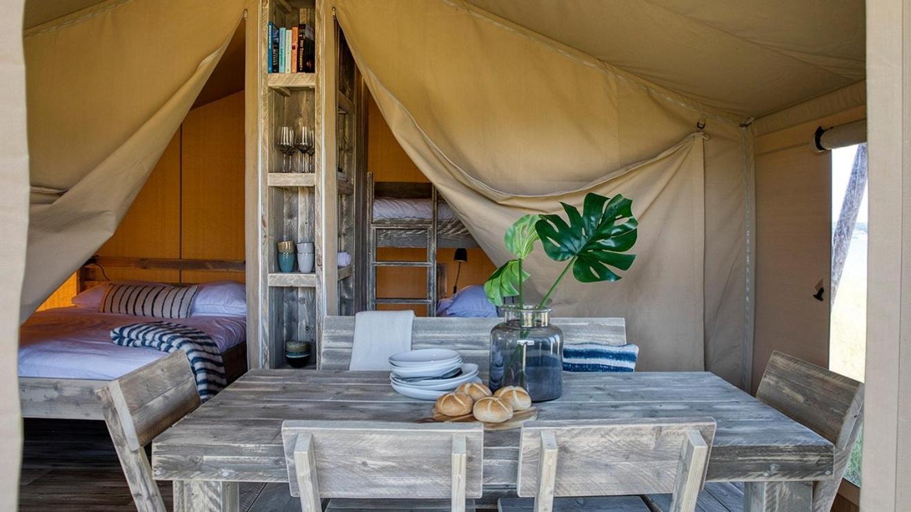 Camping Paradis Le Moulin Des Oies Belz Kültér fotó
