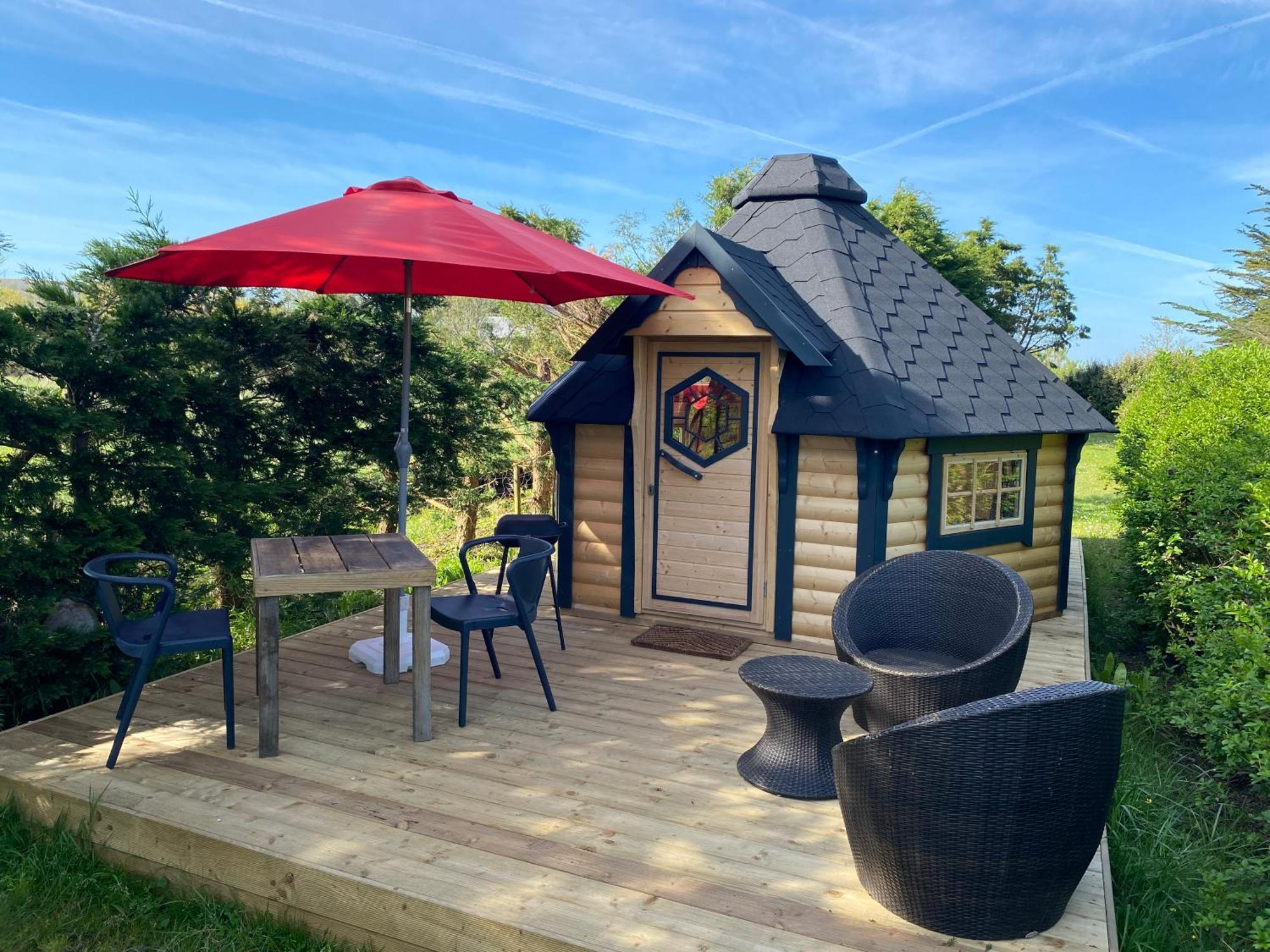 Camping Paradis Le Moulin Des Oies Belz Kültér fotó