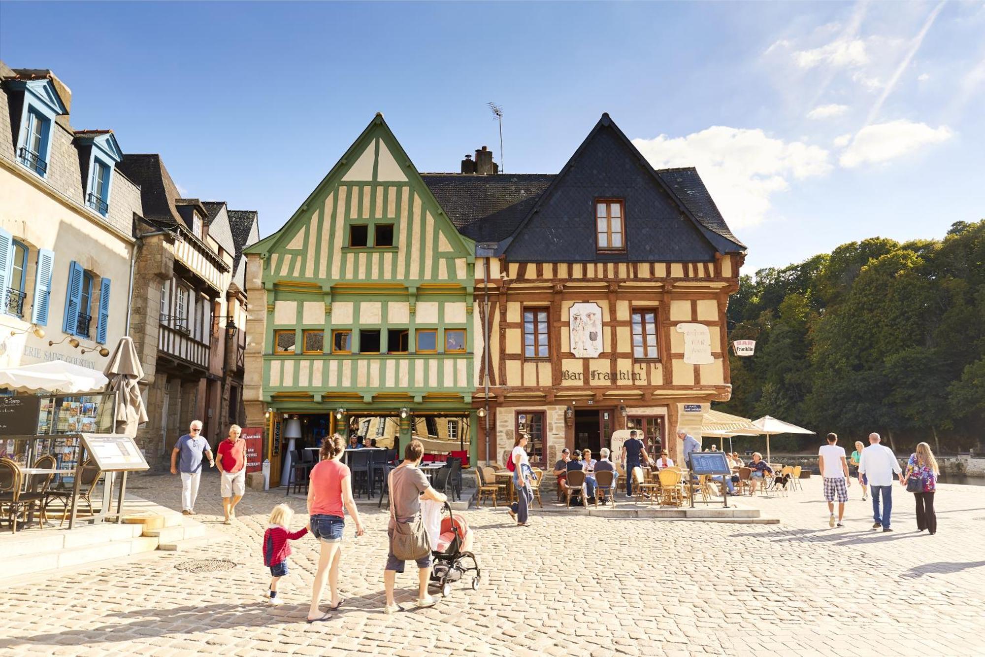 Camping Paradis Le Moulin Des Oies Belz Kültér fotó